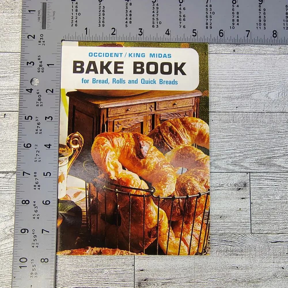 Occident King‎ Midas Bake Book Bread Rolls Quick Breads Cookbook Booklet Peavey